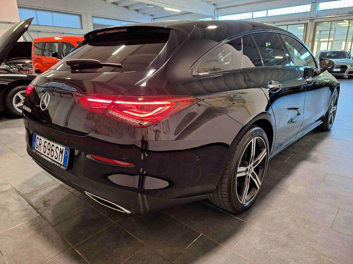 MERCEDES CLA 180 d Aut. Shooting B Sport - APPLE - PELLE - RETROCAM- GAR.24MESI