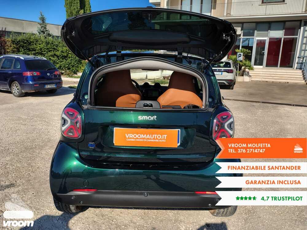 SMART fortwo EQ BRITISH GREEN PANORAMICA