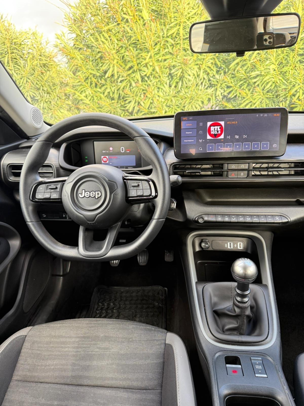 Jeep Avenger 1.2 Turbo 100 CV Longitude