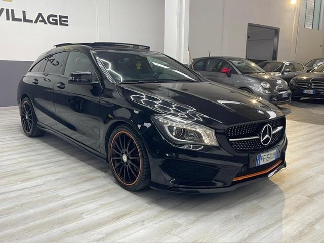 Mercedes-benz CLA 250 S.W. AMG orange ediction