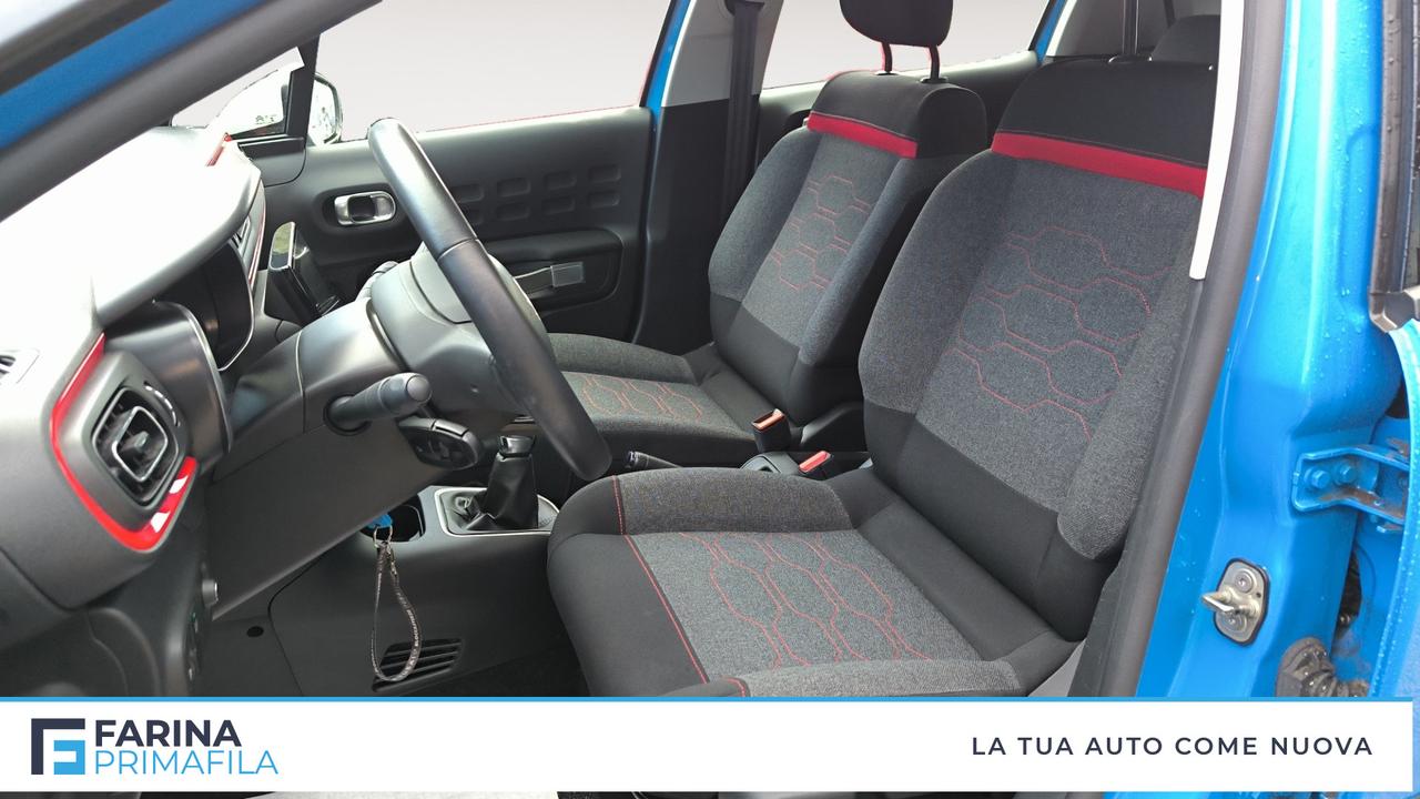 CITROEN C3 III 2017 - C3 1.2 puretech Shine s&s 83cv my18