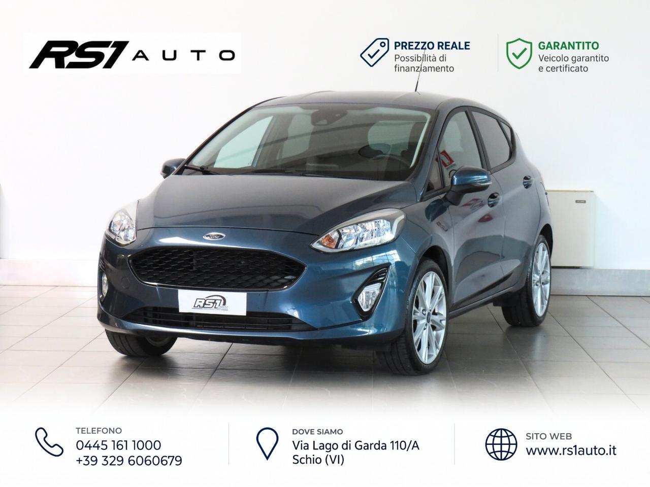 Ford Fiesta 1.1 75 CV GPL 5 porte Titanium