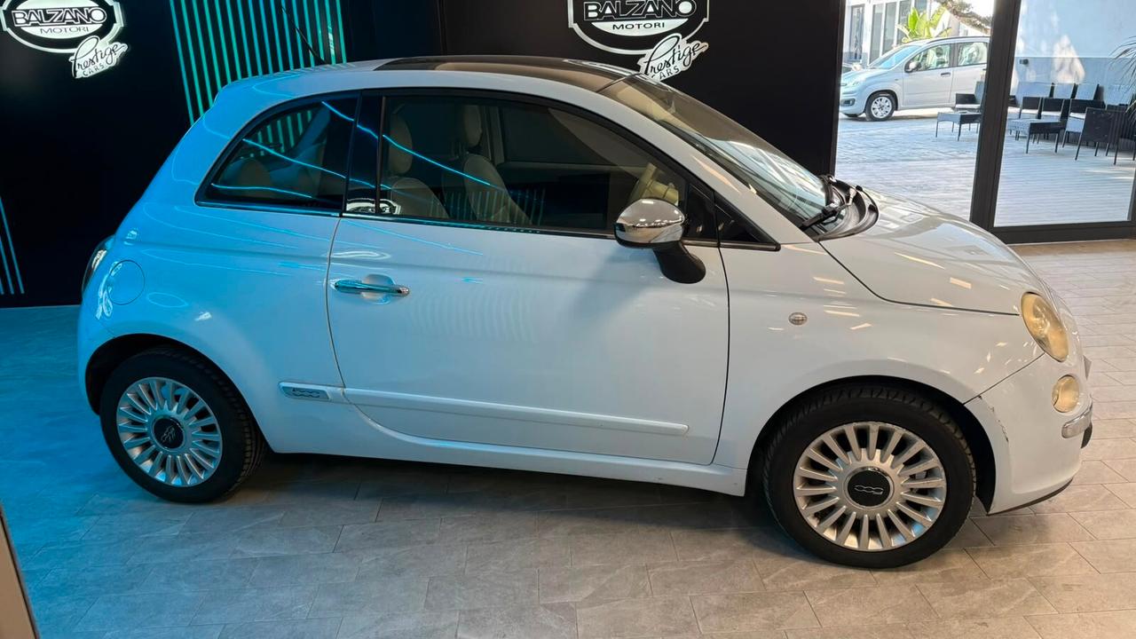 FIAT 500 1.2 LOUNGE AUTOMATICA 2008 TETTO