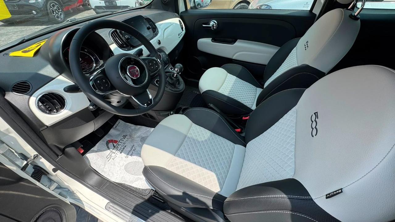 Fiat 500 PREZZO REALE !! 16000KM BI COLORE 1.0 hybrid Dolcevita 70cv