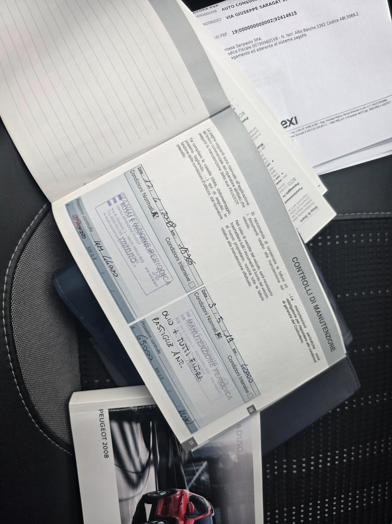 Peugeot 2008 1.6D 120cv uniproprietario perfetta e garantita