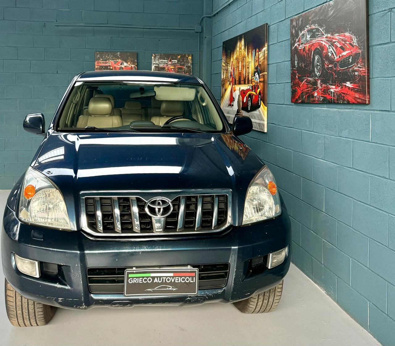TOYOTA LAND CRUISER GANCIO TRAINO 8POSTI 4X4