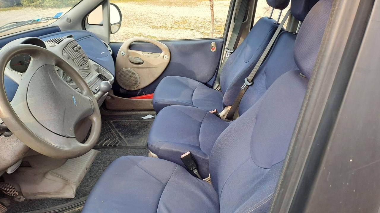 Fiat Multipla 100 16V bipower cat ELX