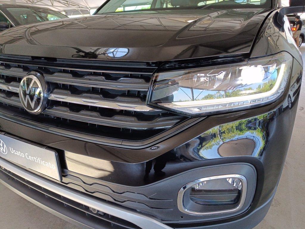 VOLKSWAGEN T-cross 1.0 tsi advanced 110cv dsg del 2022
