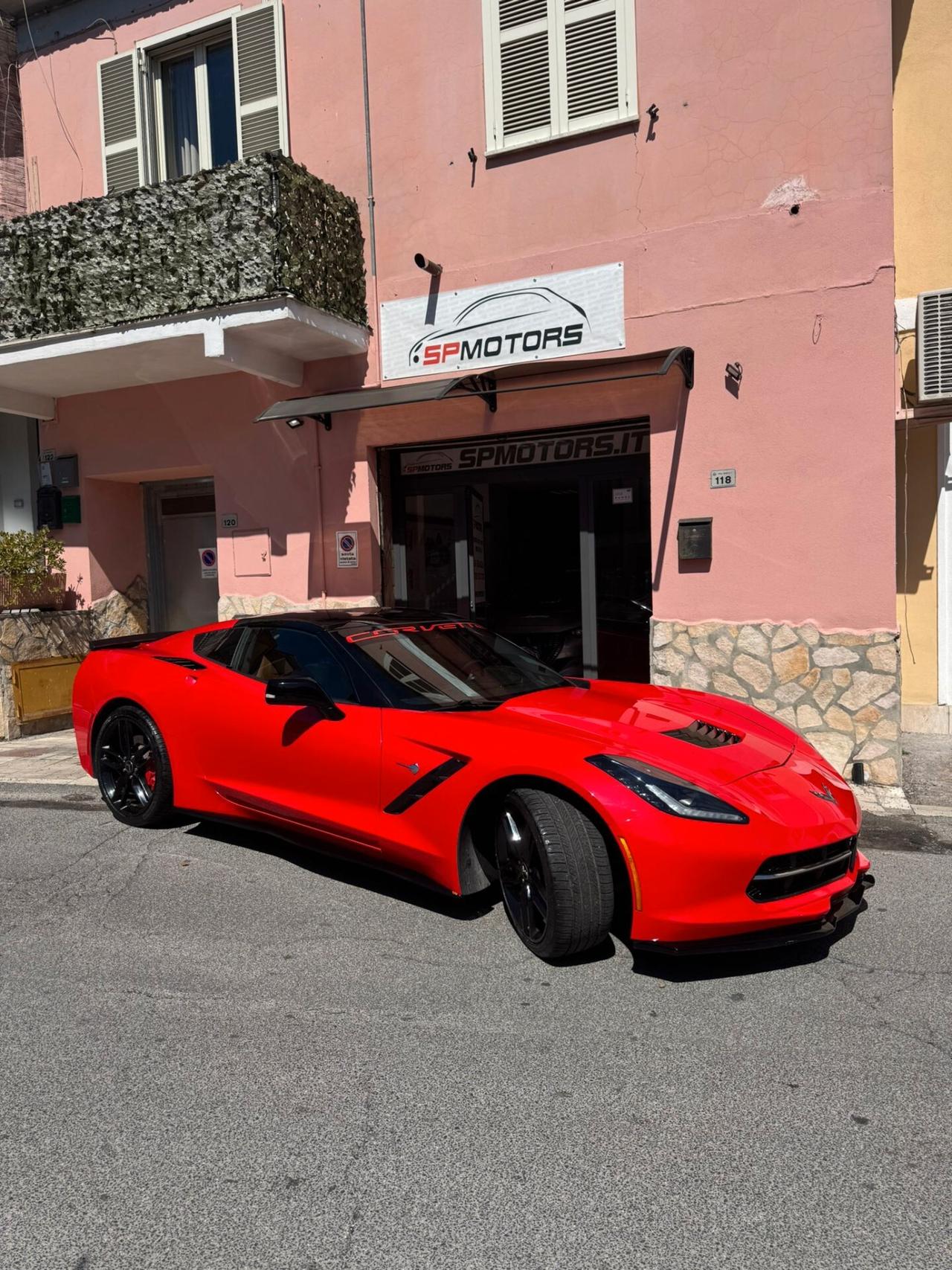 Corvette C7 6.2 v8 466 cv stingray z06 kit, REALE IN SEDE, PARI AL NUOVO, UNICA, KIT ORIGINALE Z06, SUPERBOLLO 60% IN MENO