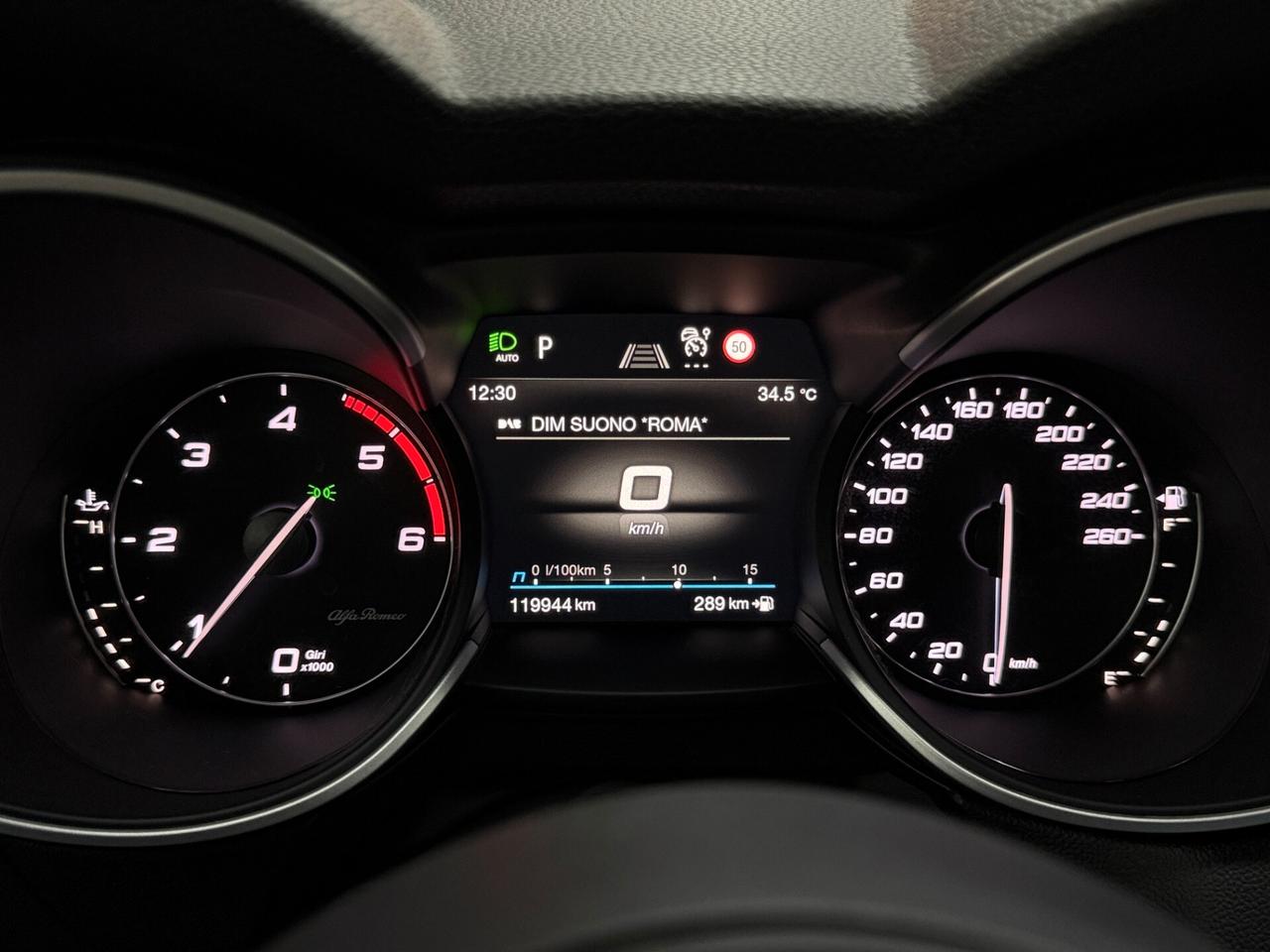 Alfa Romeo Stelvio 2.2 TD 210 CV VELOCE AT8 Q4 KIT DISTRIBUZIONE ESEGUITO UNICO PROPRIETARIO