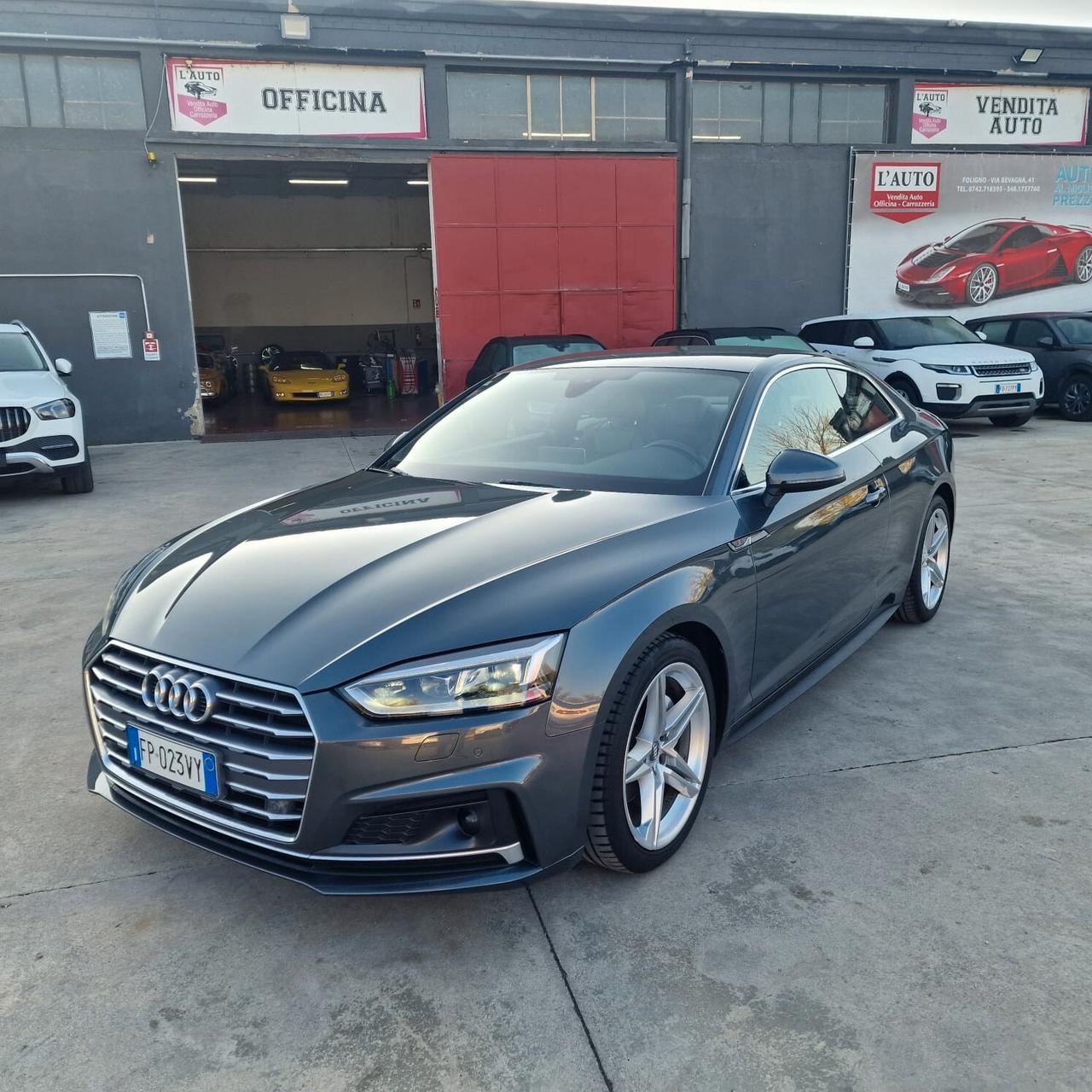 Audi A5 2.0 TDI 190 CV quattro S tronic S-line unico proprietario