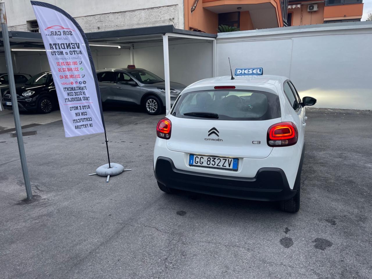Citroen C3 BlueHDi 100 S&S Feel Pack ITALIANA KM CERTIFICATI!