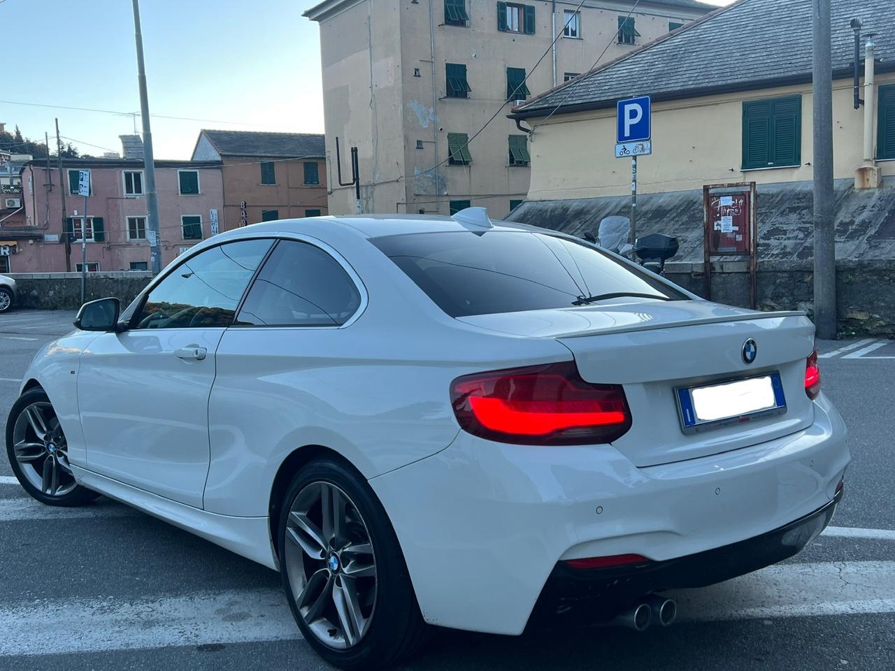 Bmw 220d Coupé Msport km 180.000 euro6 2018