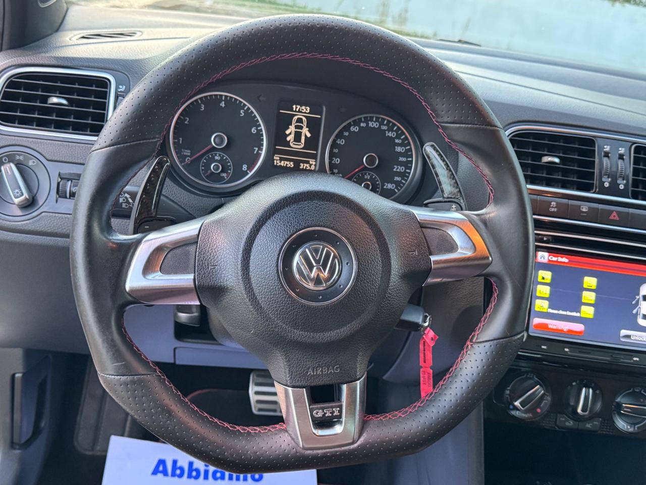 VW Polo GTI 1.4 TSI 180cv DSG 2010 Interno Tabacco