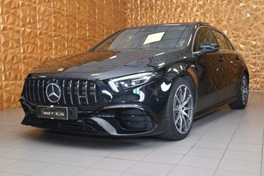 MERCEDES-BENZ A 45 AMG 4MATIC 388CV TET.SOSP.CAM360°NAVI SCARICHI SED.RIS