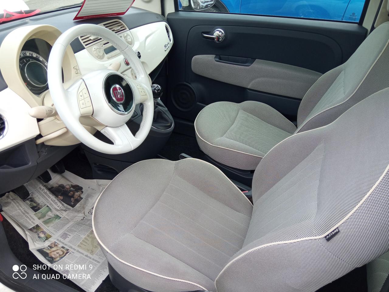 Fiat 500 1.2 Lounge 51KW GPL 3P TETTO PANORAMICO
