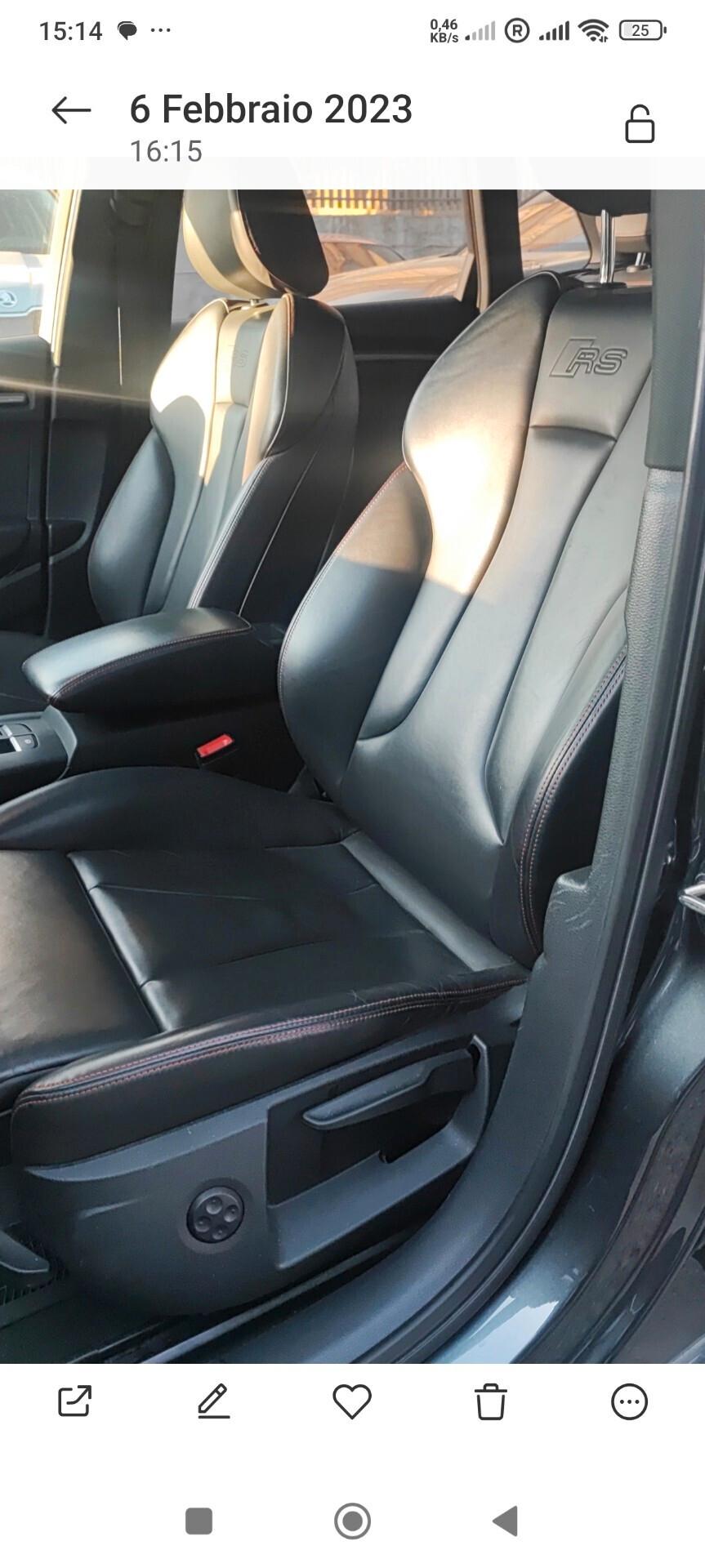 Audi A3 RS 3 SPB 400cvv 2.5 pochissimi km collezione
