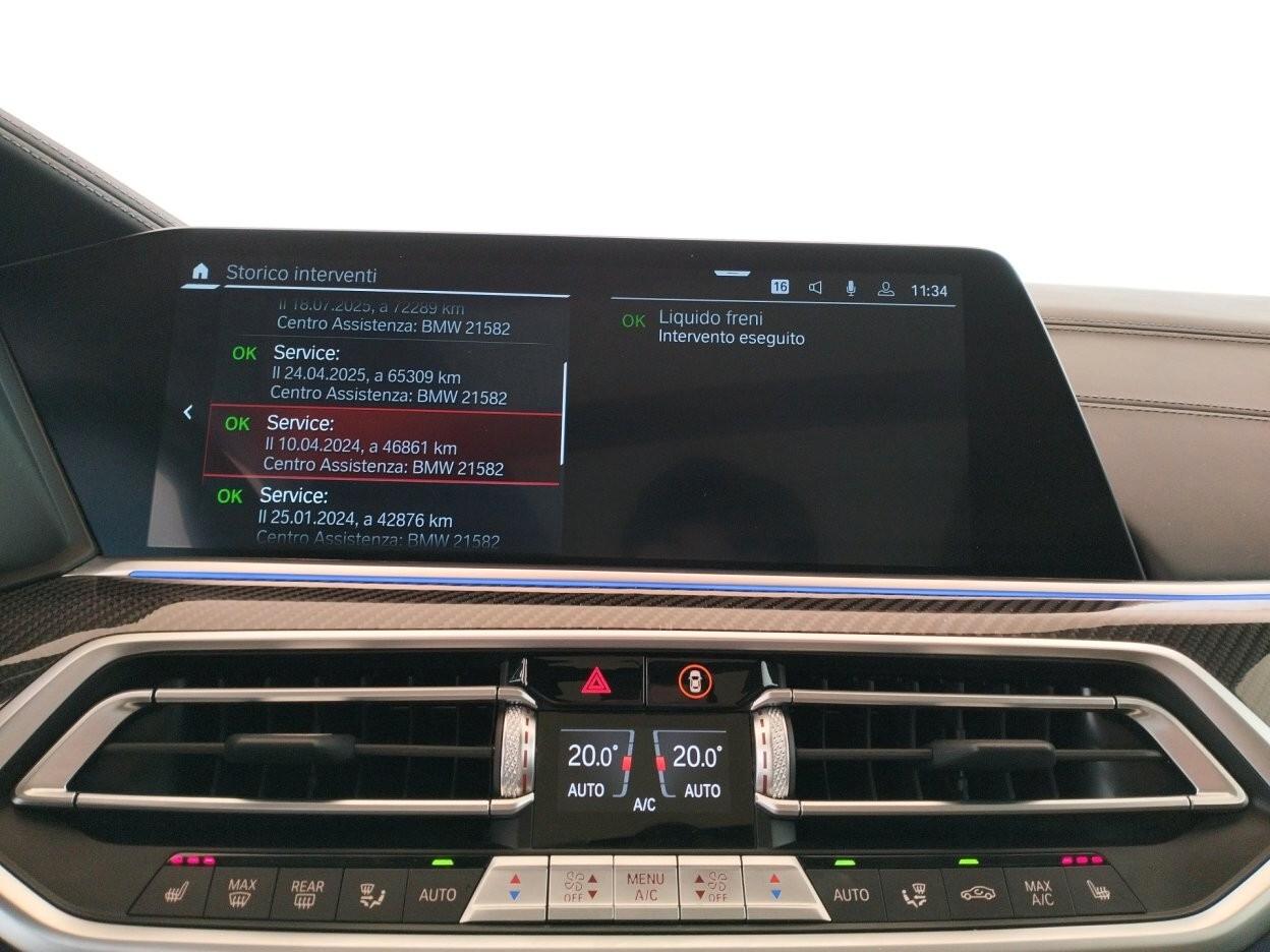 BMW X5 M 4.4 Competition 625cv auto - IVA ESPOSTA - TAGLIANDI BMW