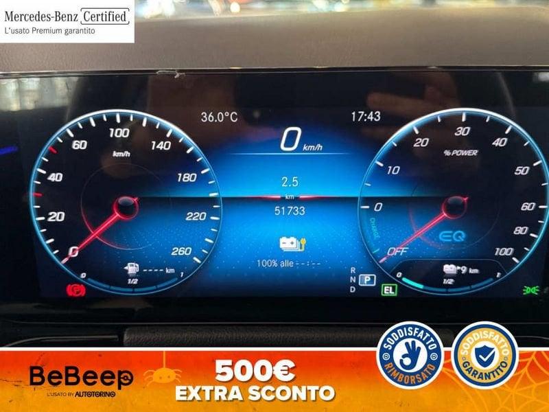 Mercedes-Benz GLA 250 E PHEV (EQ-POWER) SPORT PLUS AUTO