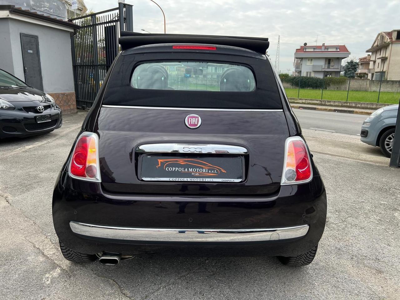 Fiat 500 500C 1.2 Lounge 69cv Clima/Park/Bluetooth/Pelle