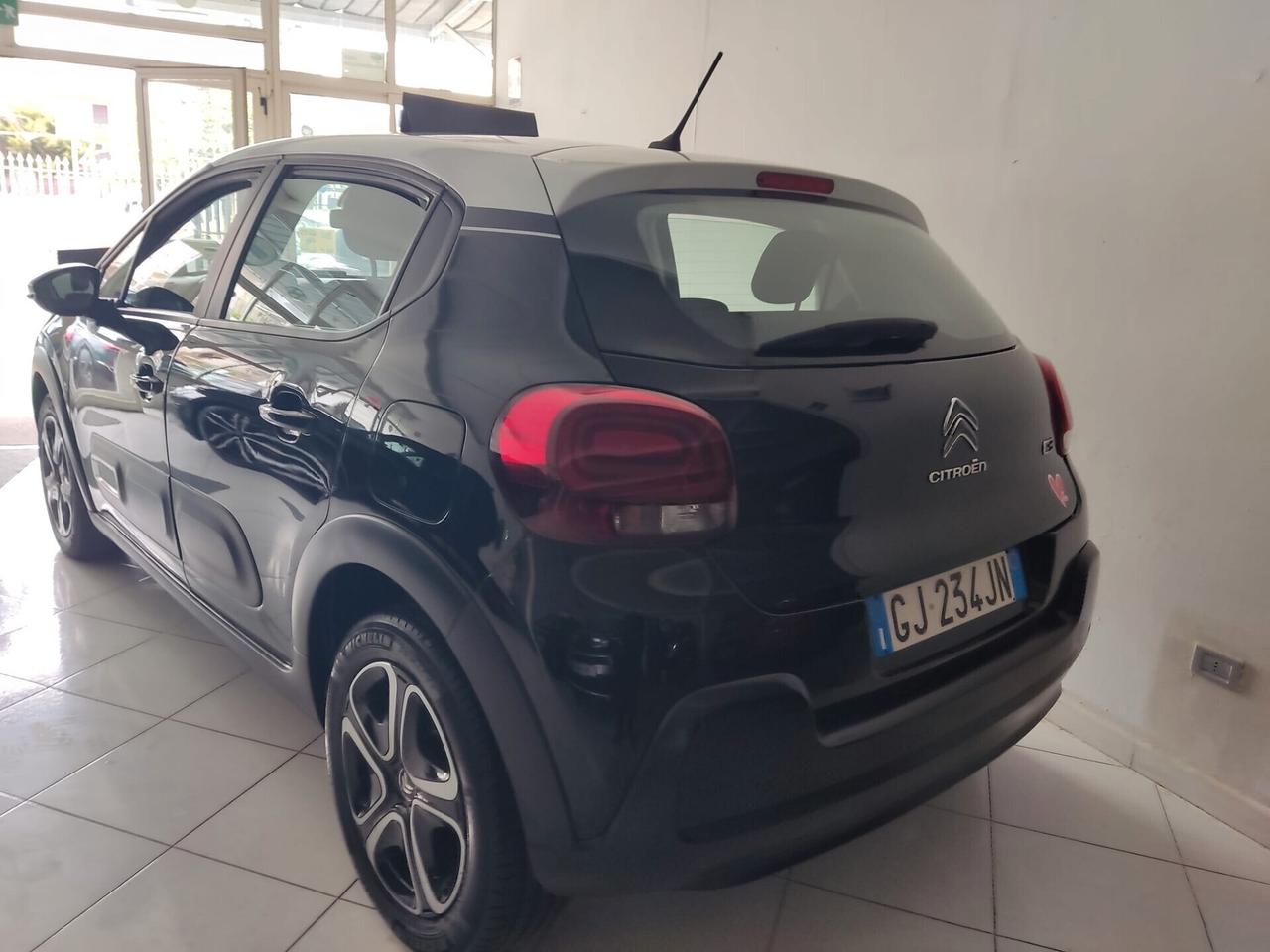 Citroen C3 BlueHDi 100 S&S Shine bicol nero bianco