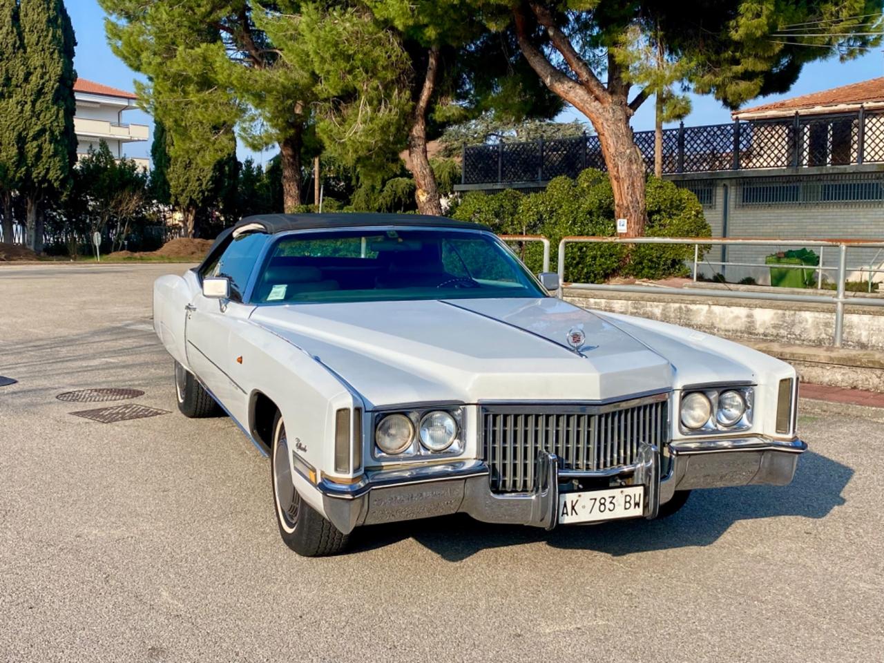 CADILLAC ELDORADO 8.2 V8 1972 CABRIO