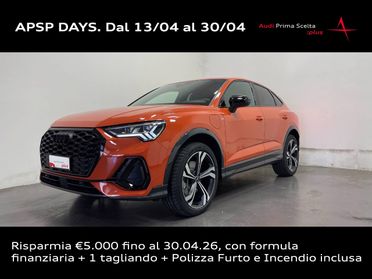 AUDI Q3 SPORTBACK 45 TFSIe S-TRONIC IDENTITY BLACK