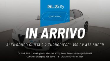 Alfa Romeo Giulia 2.2 Turbodiesel 150 CV AT8 Super