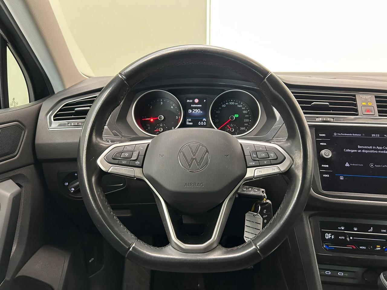 VOLKSWAGEN TIGUAN II 2021 2.0 tdi Life 150cv dsg IVA ESPOSTA