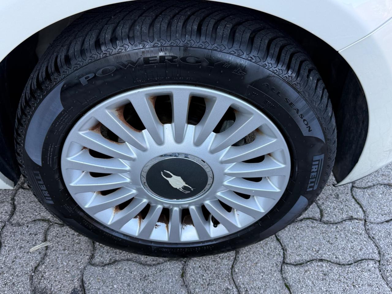 Fiat 500 Bianco speciale cielo panorama 1.2 Lounge
