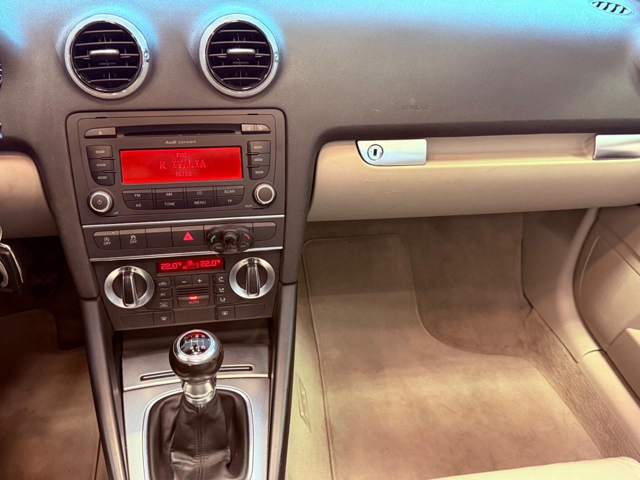 Audi A3 Cabrio Sline 2.0 TDI 140 CV CR Ambition