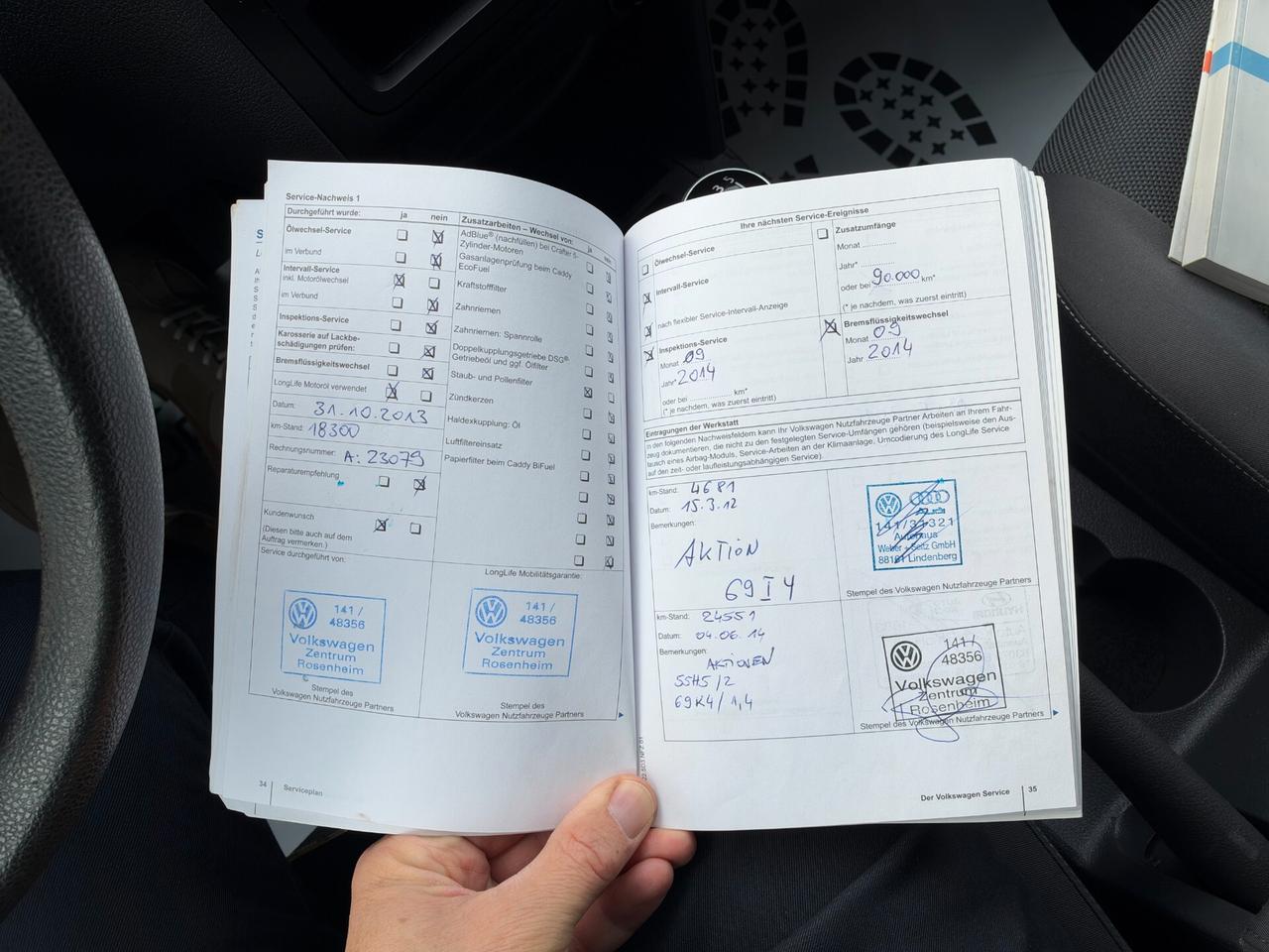Volkswagen Caddy 1.6 TDI 102 CV 7 posti . Trendline