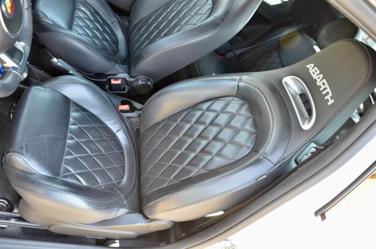 ABARTH 595C TURISMO 1.4 TURBO 165cv, UNICOPROPRIETARIO, UFF ITALIANA, SERVICE DIMOSTRABILI, SCARICO MONZA, FARI XENO, APPLE ANDROID, PERMUTE