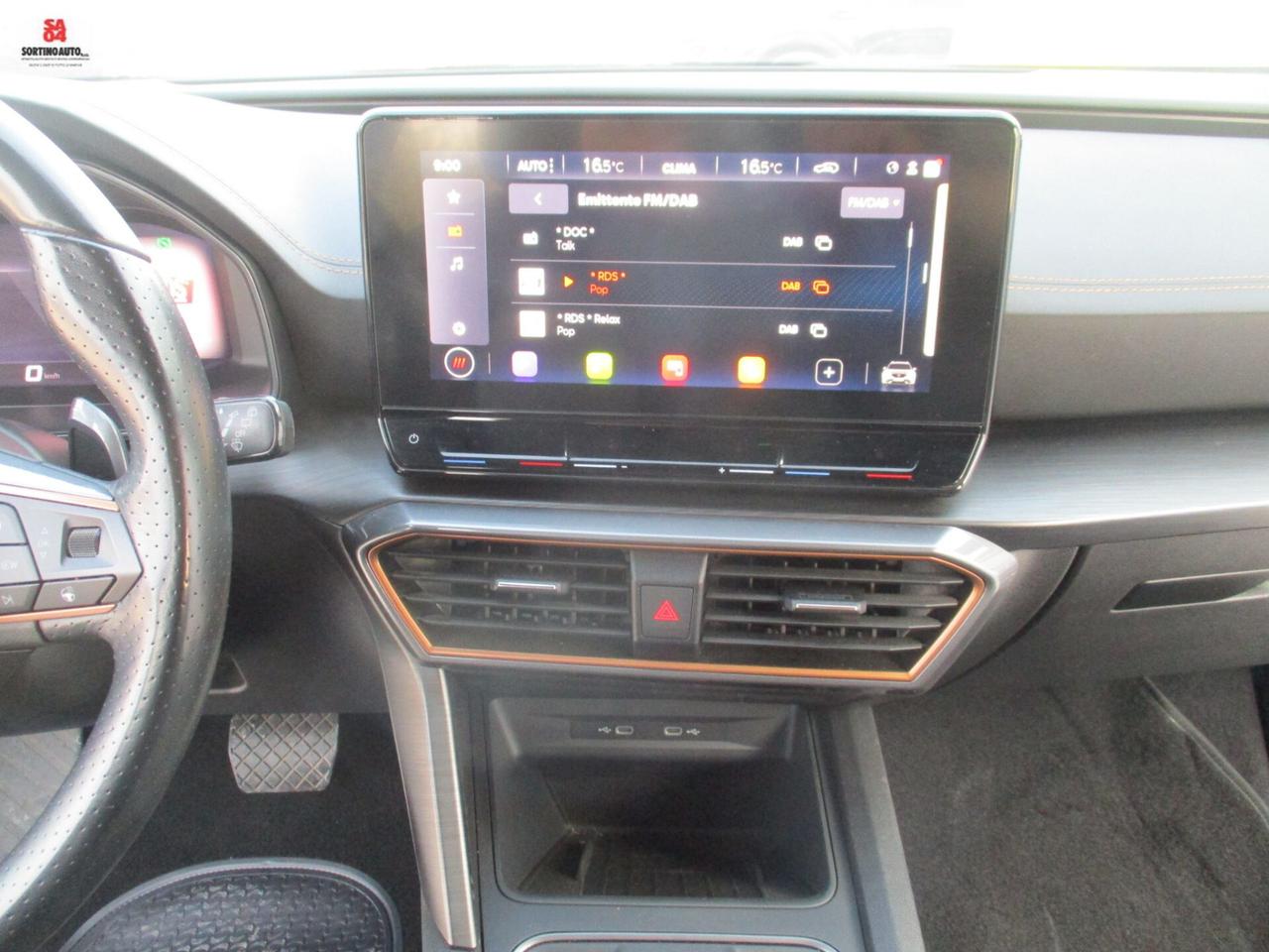 Cupra Formentor 1.5 TSI DSG 150cv 3/2023 KM 84000