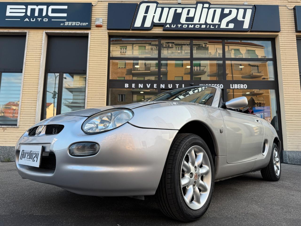 Mg MGF 1.8 MANUALE con Capote Bordeaux e Sospensioni Hydragas NUOVE