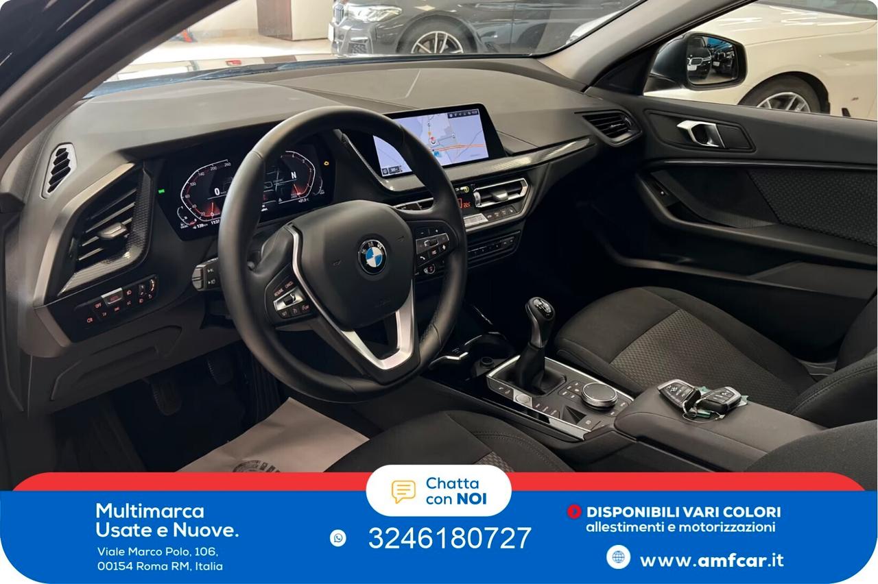 Bmw 118d 5p. Advantage Cambio Manuale Navi Pdc