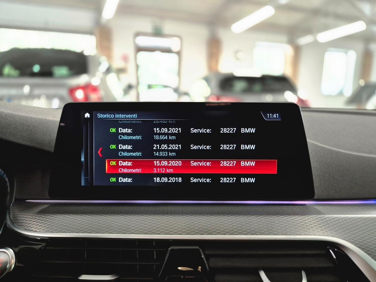 Bmw 520 520d Touring Msport **TAGLIANDI - UNICOPROPRIETARIO **