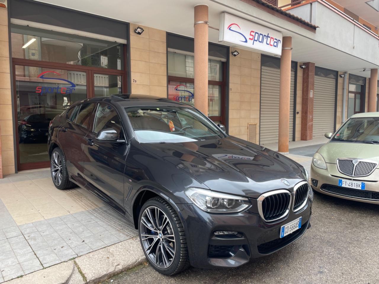 Bmw X4 xDrive 20d 48V 190cv Msport TETTO NAVY PELLE LED H/K 21