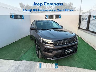 Jeep Compass 1.6 mjt 80 Anniversario 2wd 130cv