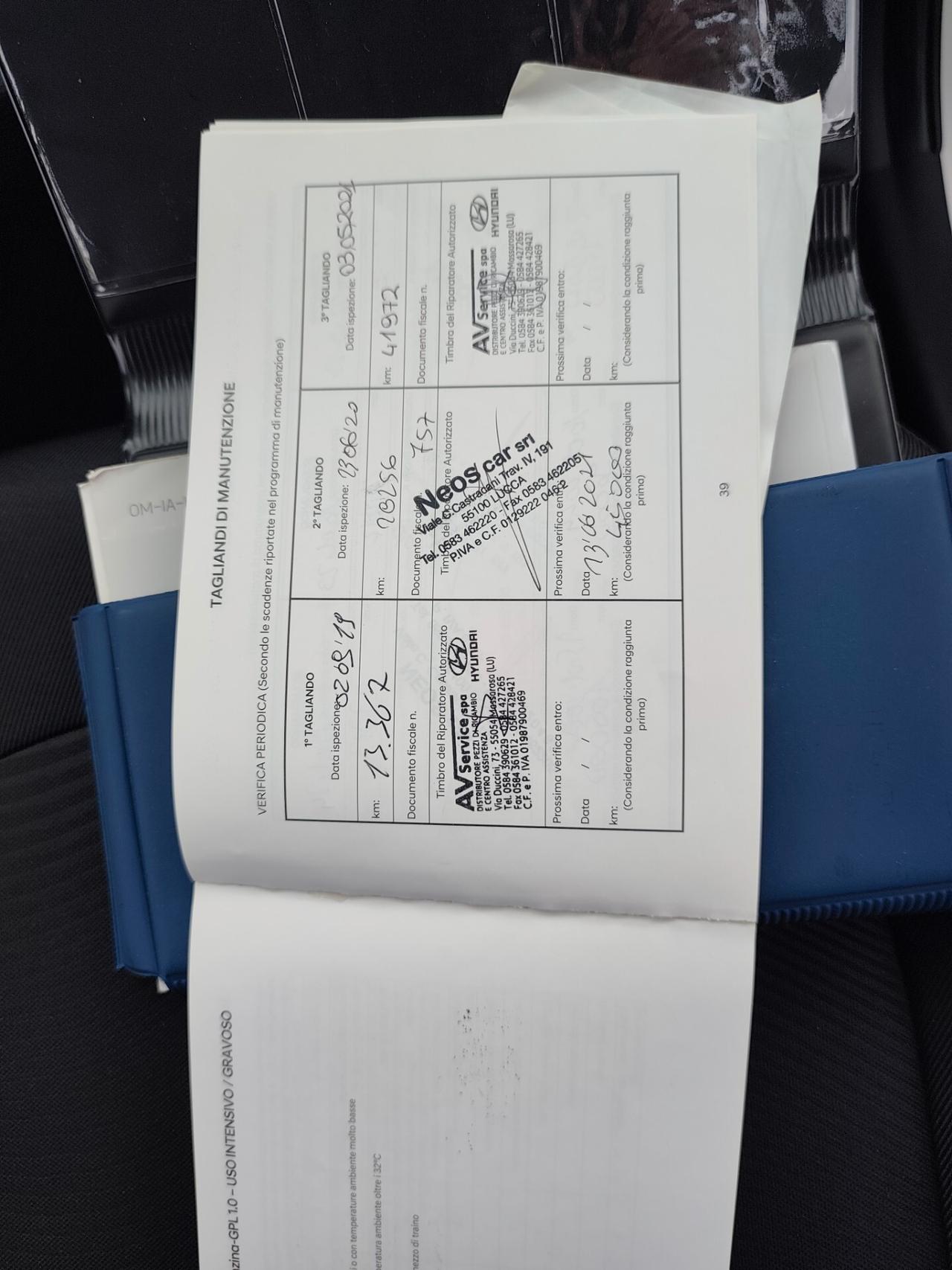 Hyundai i10 1.0 BENZINA GARANZIA 12 MESI