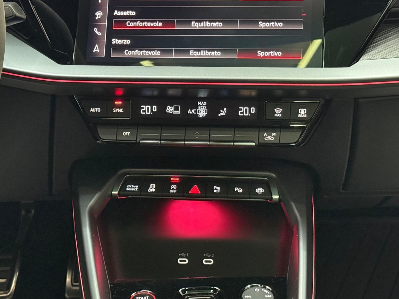 Audi RS 3 Sportback quattro Italiana uni pro iva garanzia audi