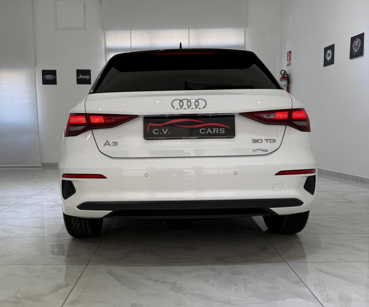 Audi A3 SPORTBACK 30 TDI UNICO PROPRIETARIO