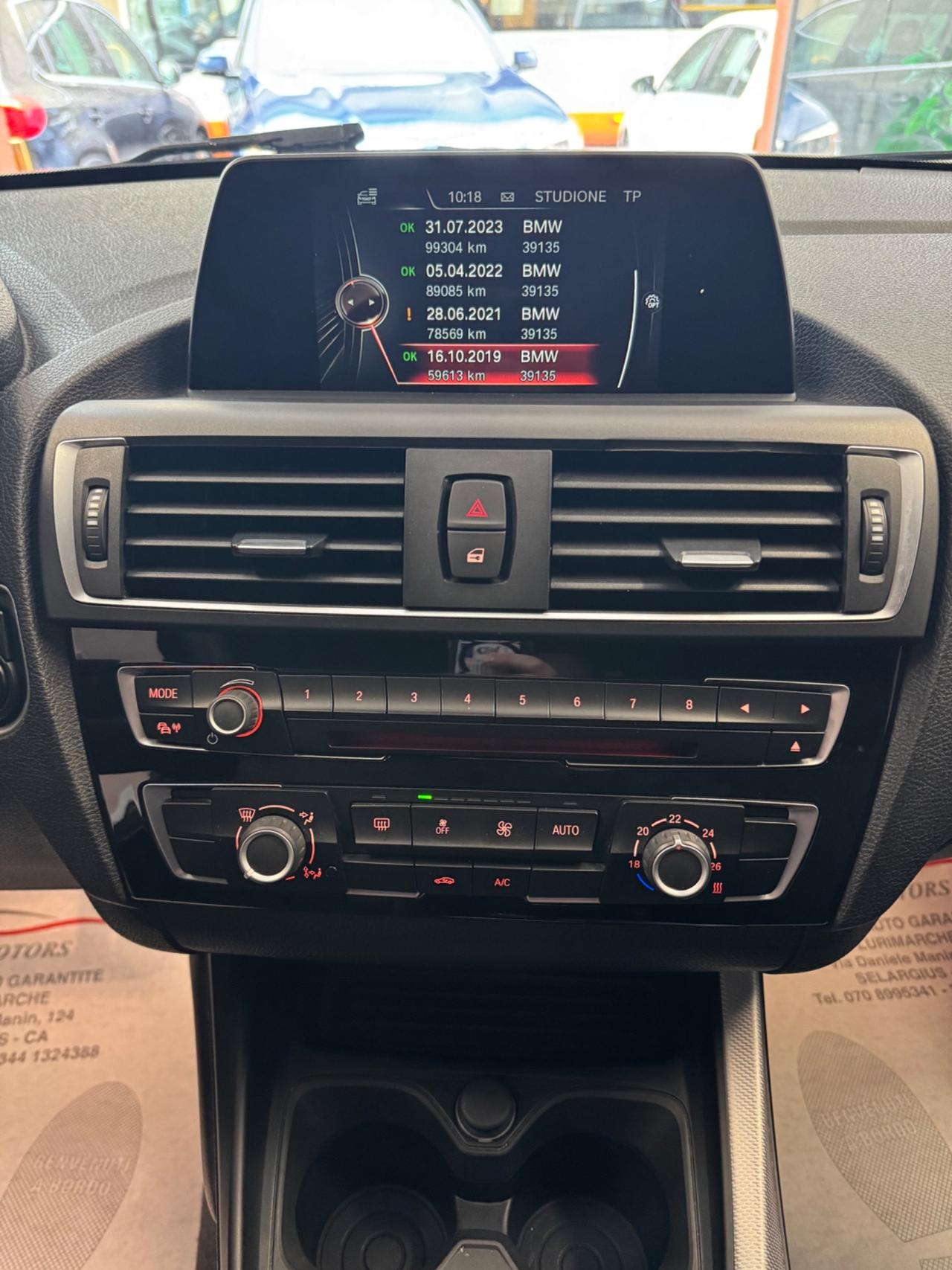 Bmw 118d 2.0 150 Cv Msport Finanziabile