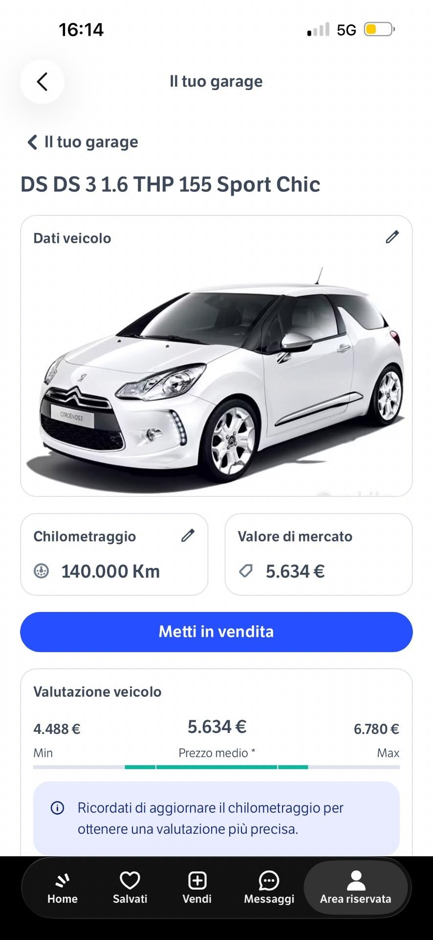 Ds DS3 3 1.6 THP 155 sport