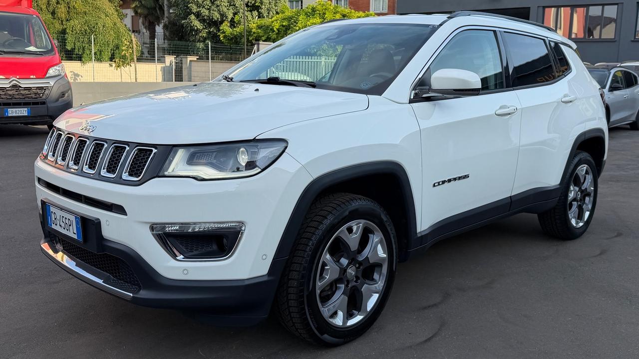 JEEP COMPASS 4WD 2.0 MJT LIMITED AT9 140CV - FULL LED, PELLE, CAR PLAY, NEOPATENTATI