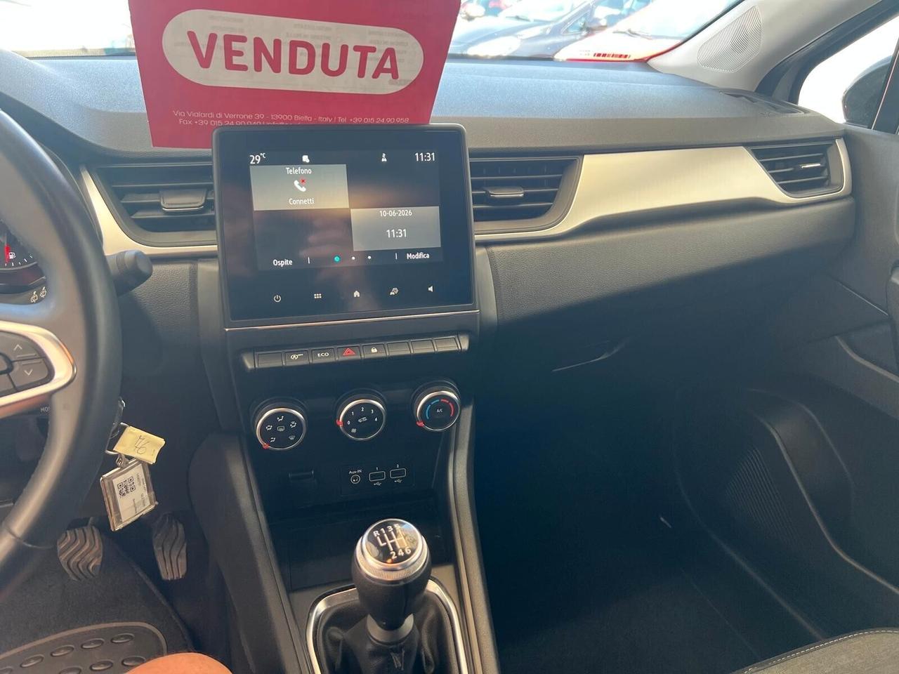 RENAULT CAPTUR 1.0 BENZINA 90CV