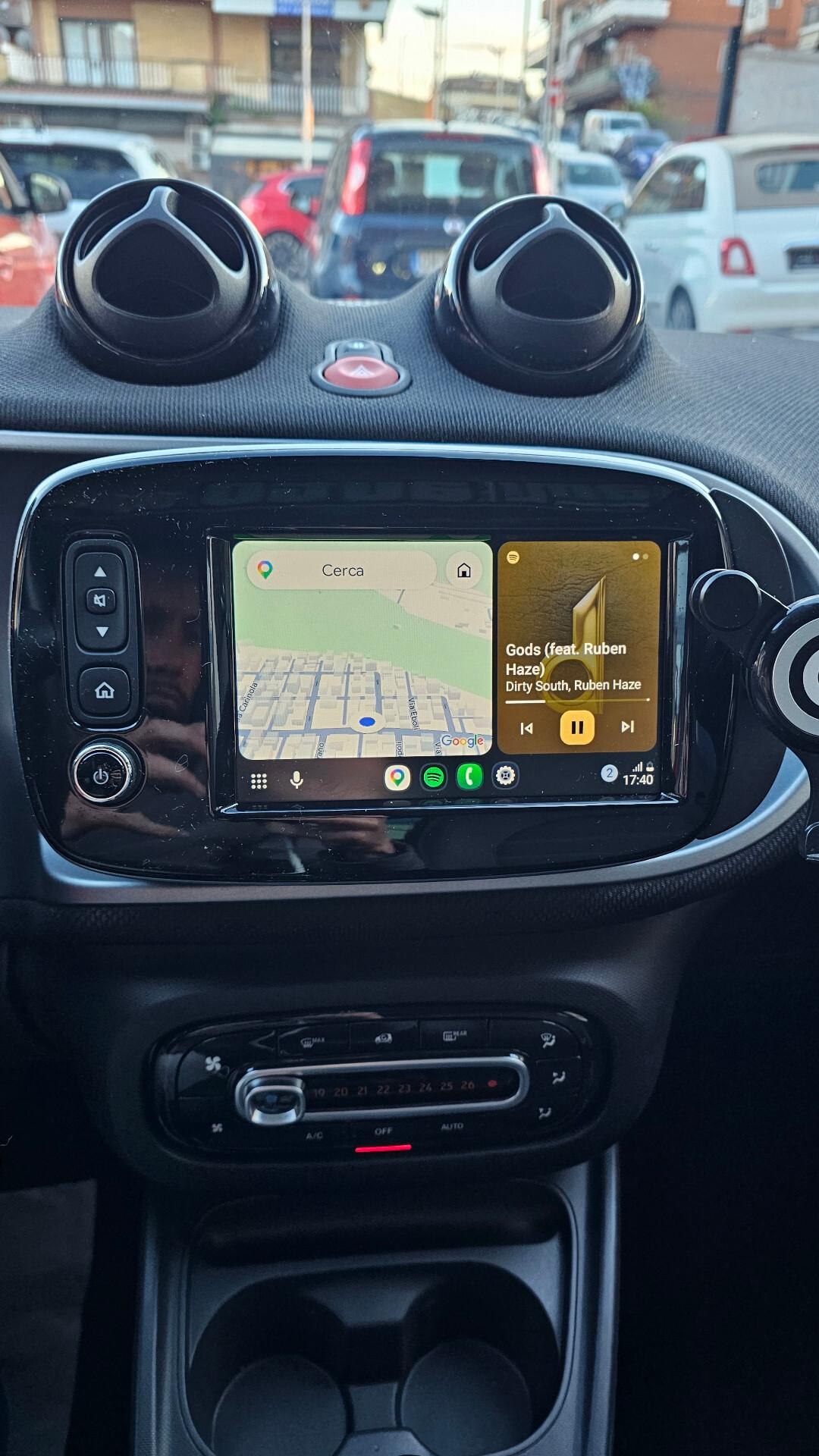 Smart ForFour 90 0.9 Turbo twinamic Prime NAV ANDROID TAGL UFF RETROCAMERA