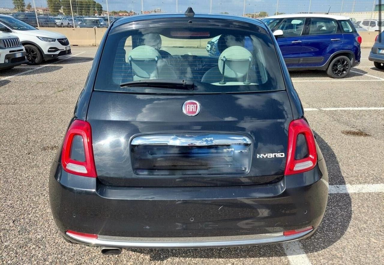 Fiat 500 1.0 Hybrid Dolcevita,Navi Pelle Tetto