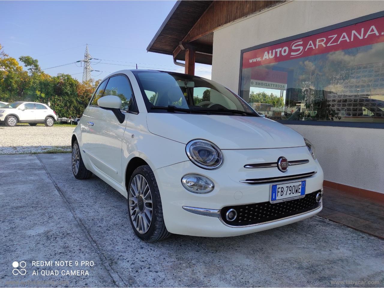 FIAT 500 1.2 Lounge 3 ANNI GARANZIA -- 15GG SODDISFATTI O RIMBORSATI