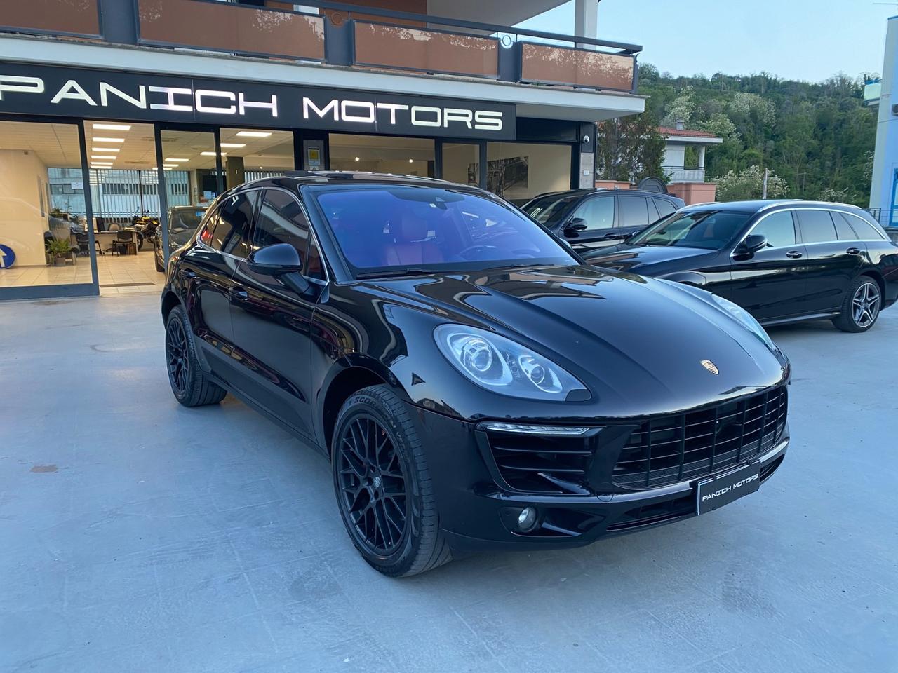 Porsche Macan 3.0 S Diesel NO SUPERBOLLO PELLE ROSSA CARTIER